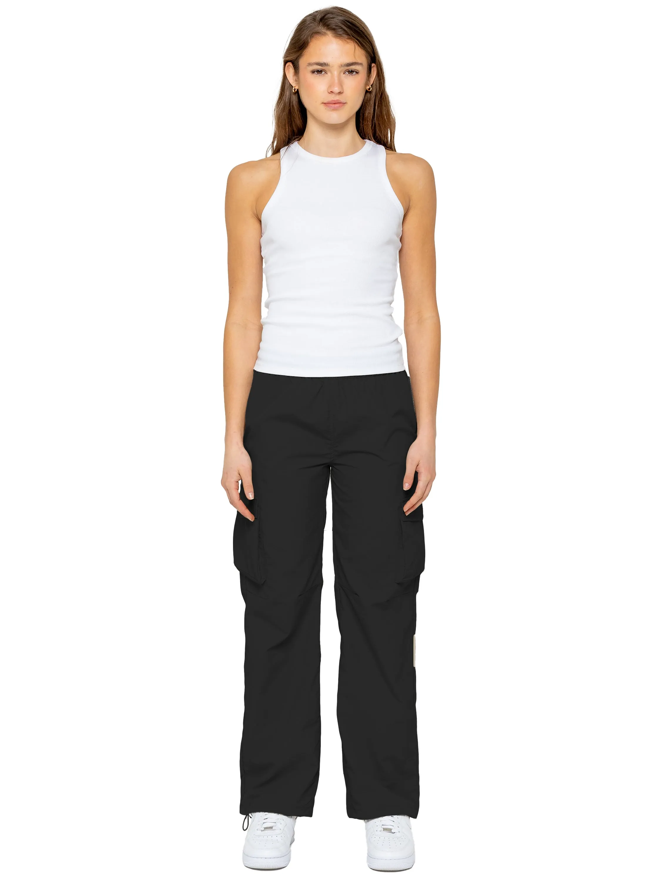 Enzo | Womens Parachute Cargo Pants sold by Raw Denim
