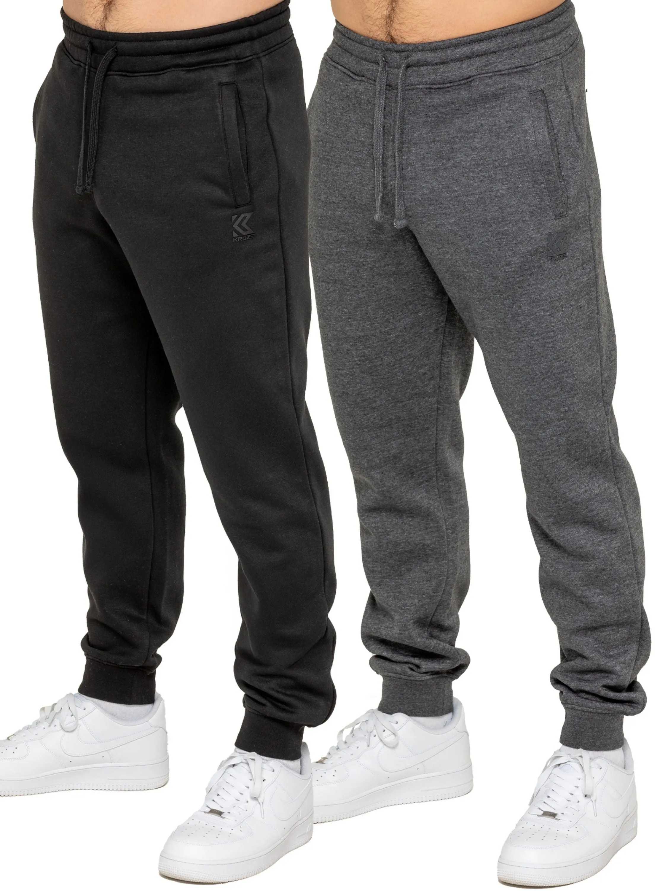 Kruze | Mens Fleece Joggers 2 Pack sold by Raw Denim
