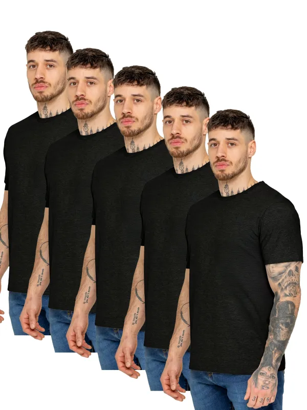 Kruze | Mens Crew Neck T-Shirt 5 Pack sold by Raw Denim