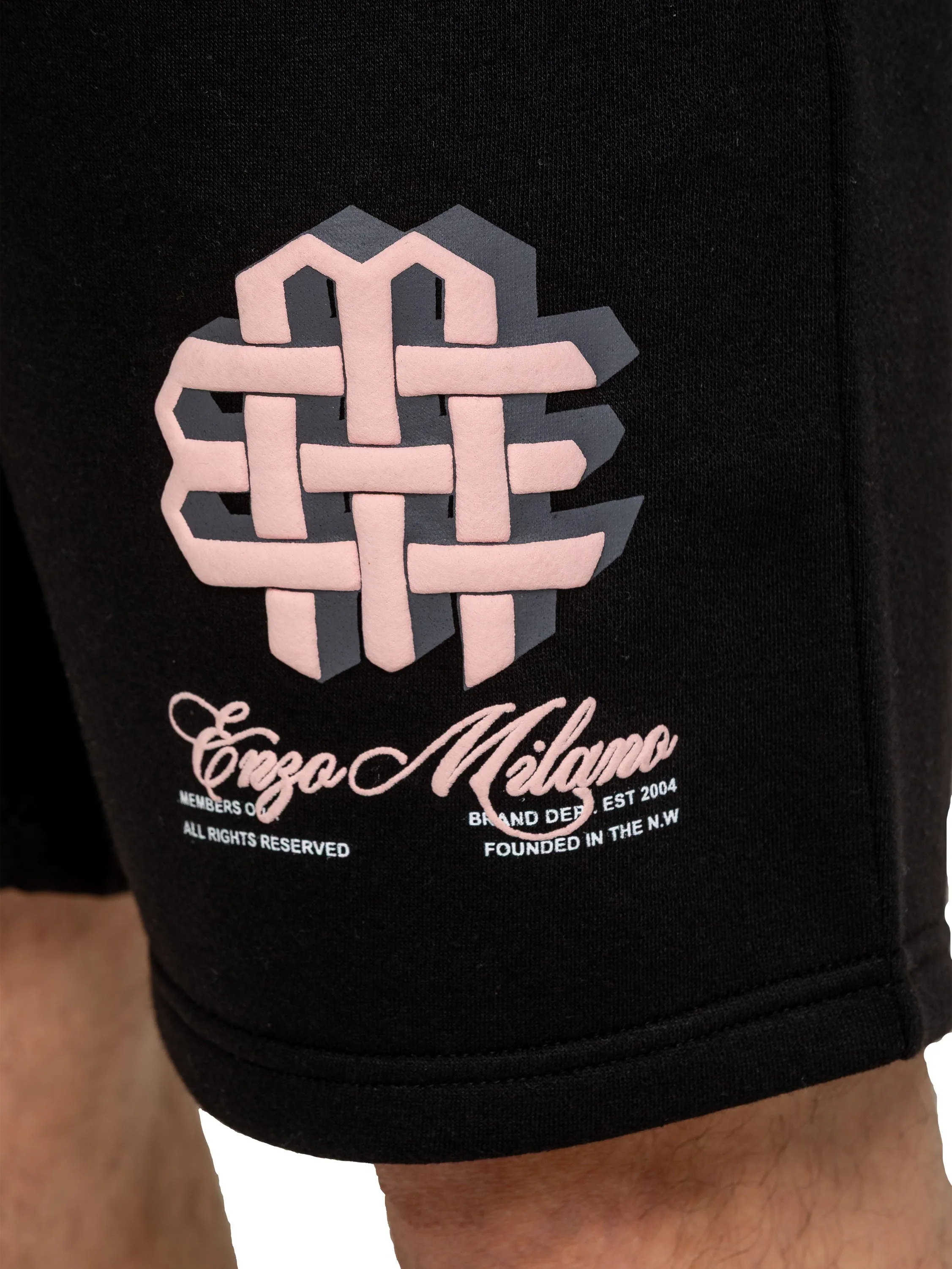 Enzo Milano | Mens Printed T-Shirt & Shorts Set sold by Raw Denim product image thumbnail 4