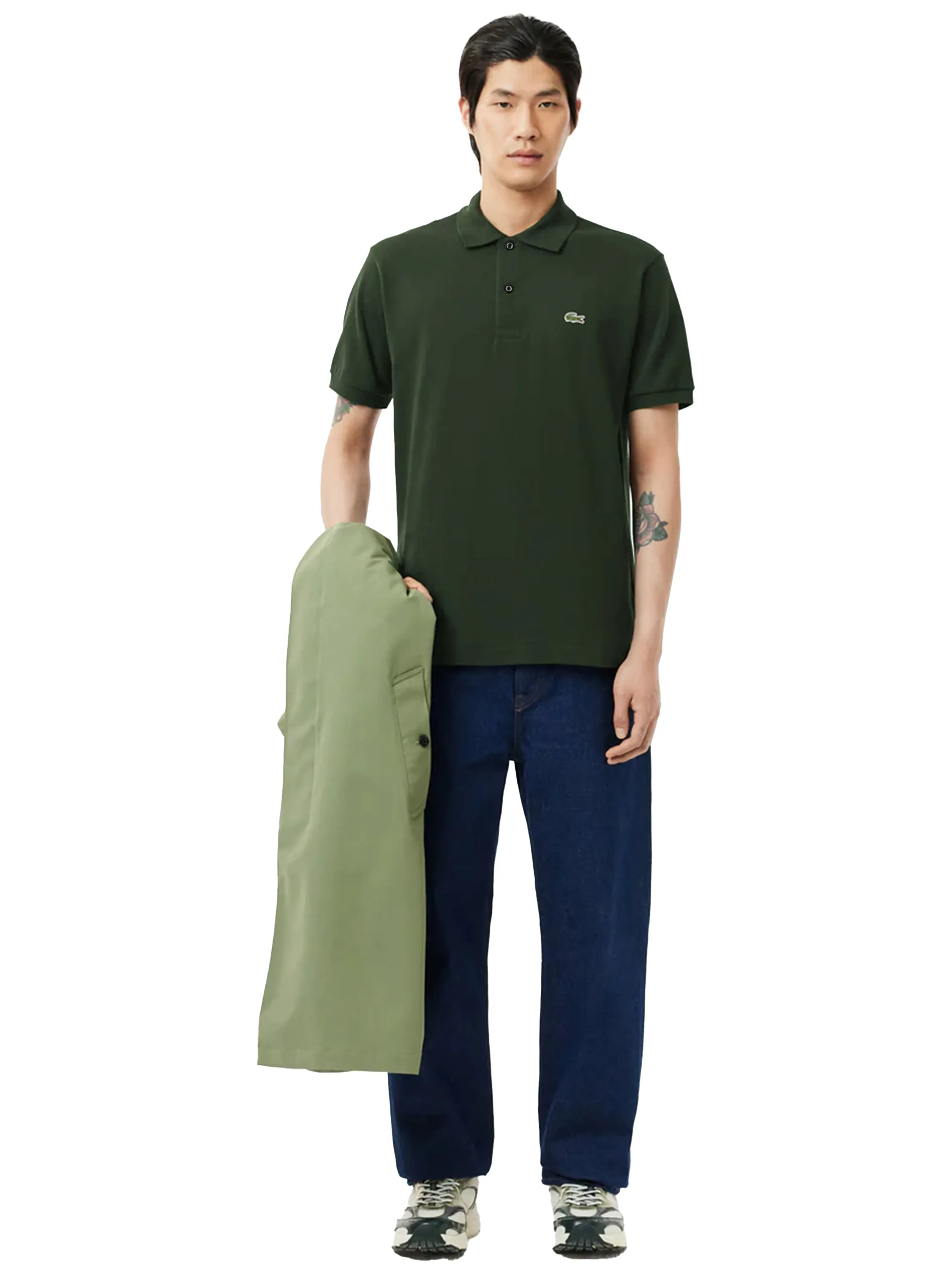 Lacoste | Mens Cotton Polo Shirt sold by Raw Denim product image thumbnail 3
