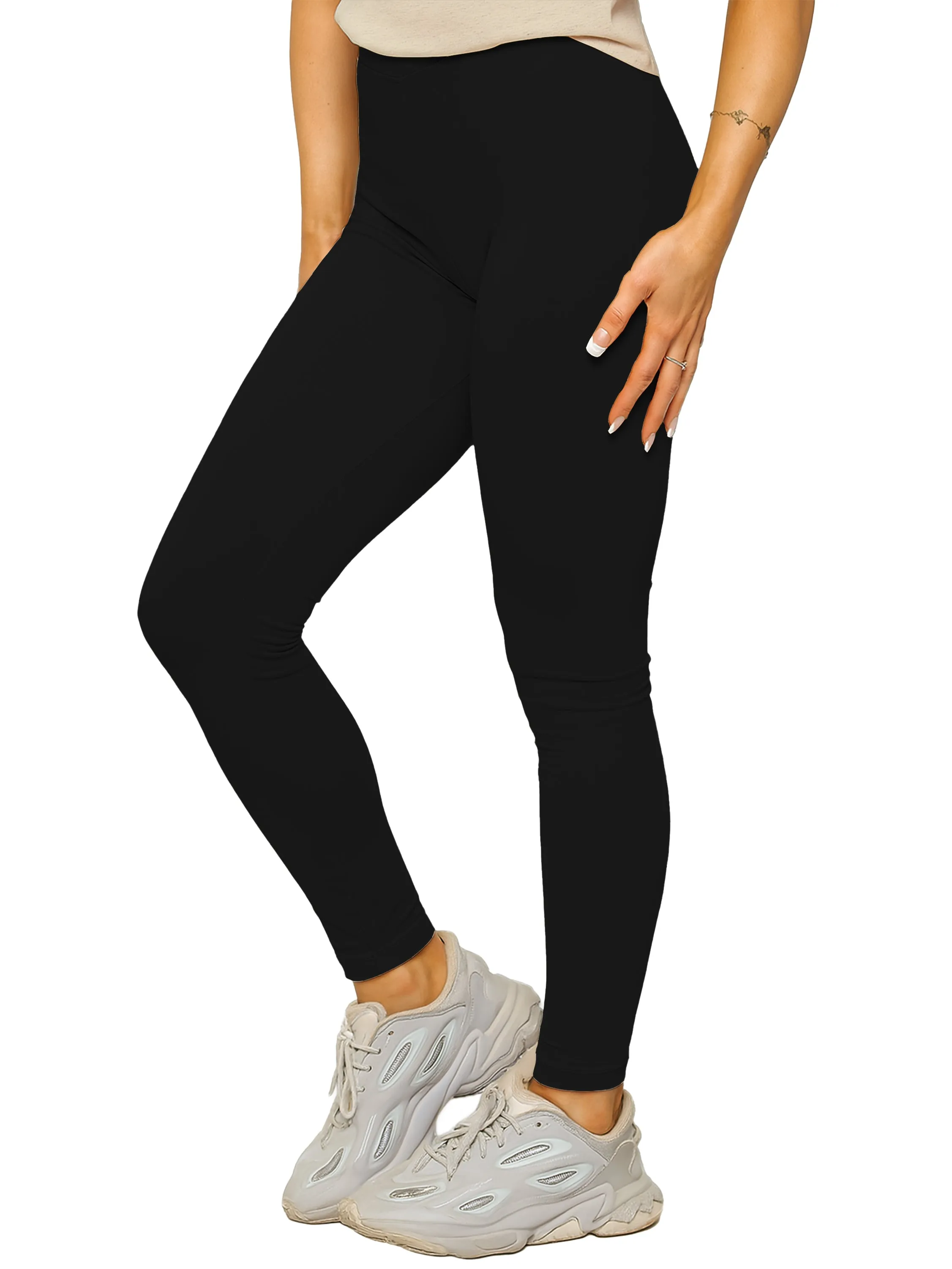 Enzo | Womens T-Shirt and Leggings Gym Set sold by Raw Denim product image thumbnail 5