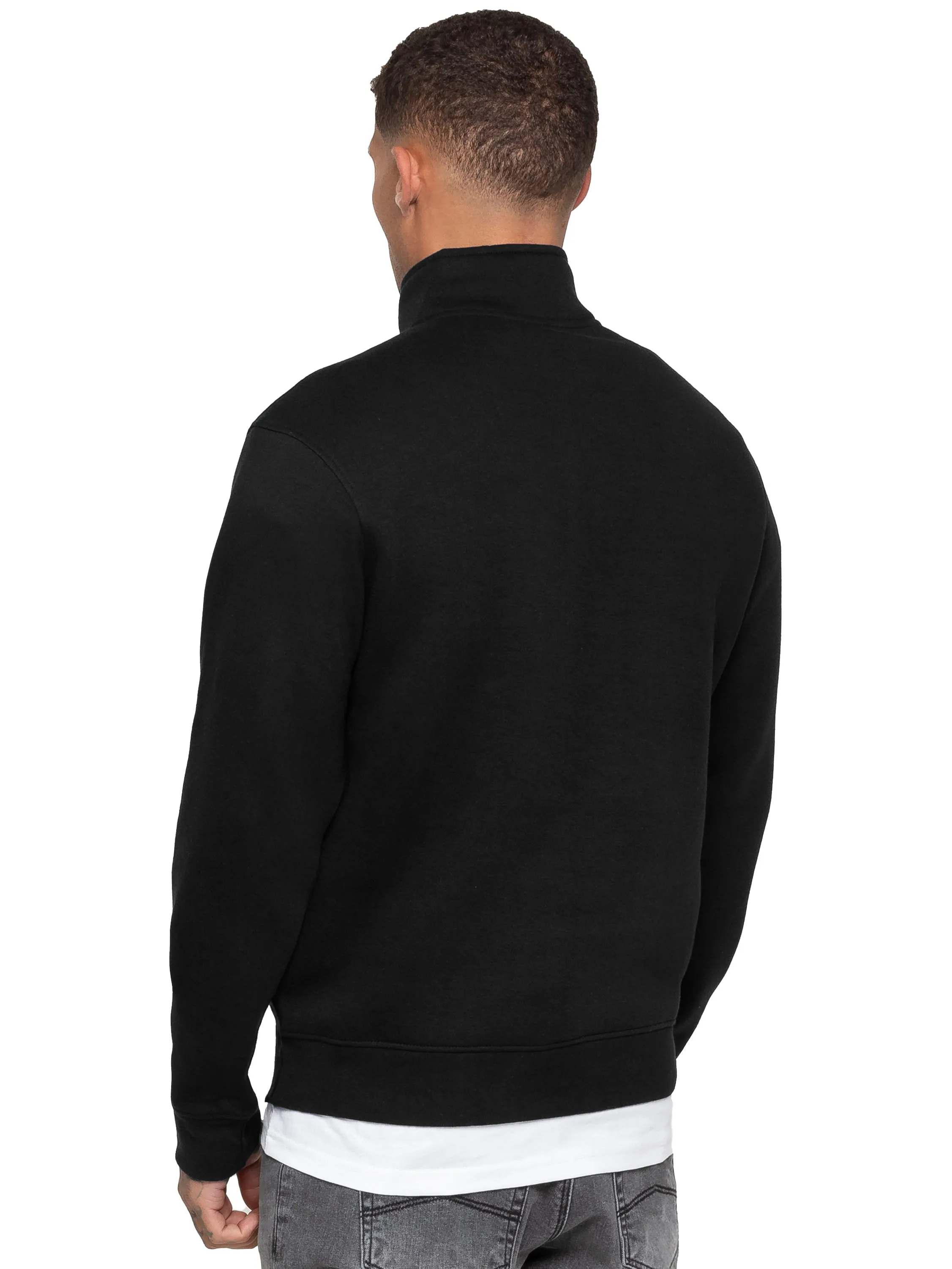 Enzo Milano | Mens Half Zip Sweatshirt sold by Raw Denim product image thumbnail 3