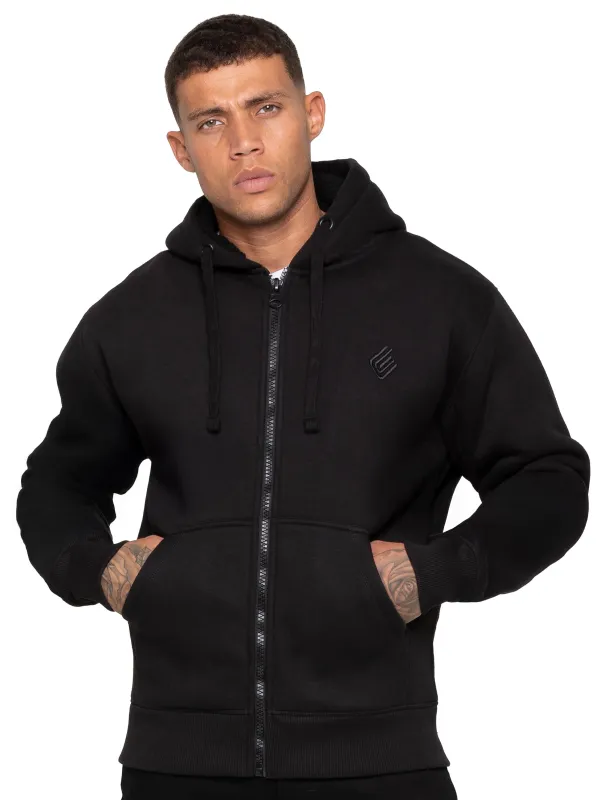 Enzo | Men’s Borg Lined Hoodie sold by Raw Denim