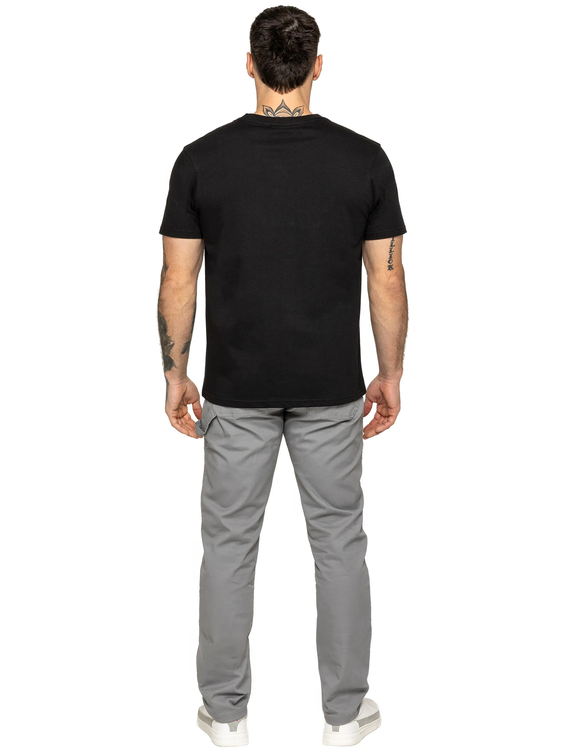 Enzo Milano | Mens Applique Logo T-Shirt sold by Raw Denim product image thumbnail 5