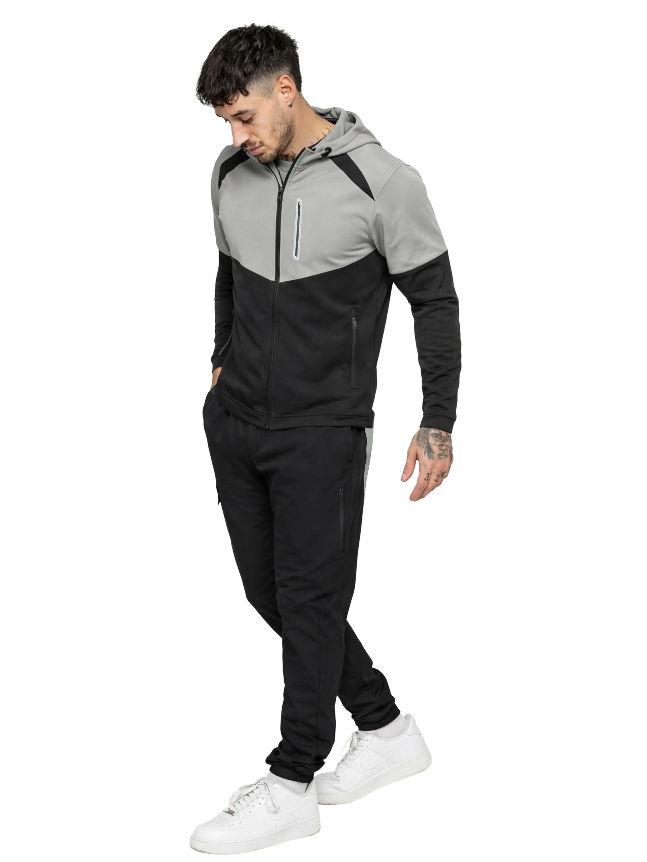 Kruze | Mens Woven Tracksuit Set sold by Raw Denim product image thumbnail 4