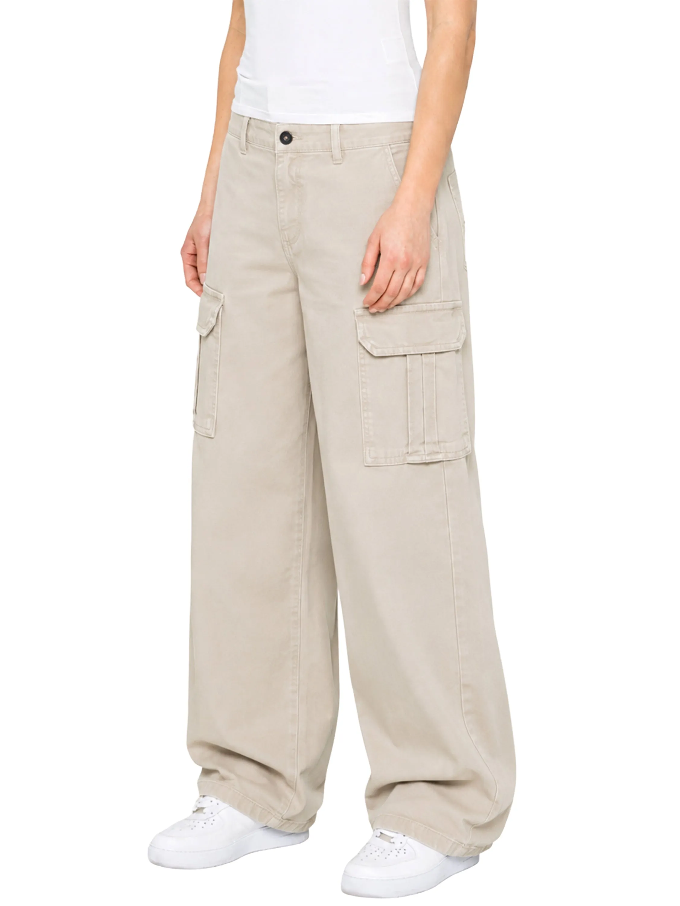 Enzo | Womens Cargo Baggy Trousers sold by Raw Denim product image thumbnail 5