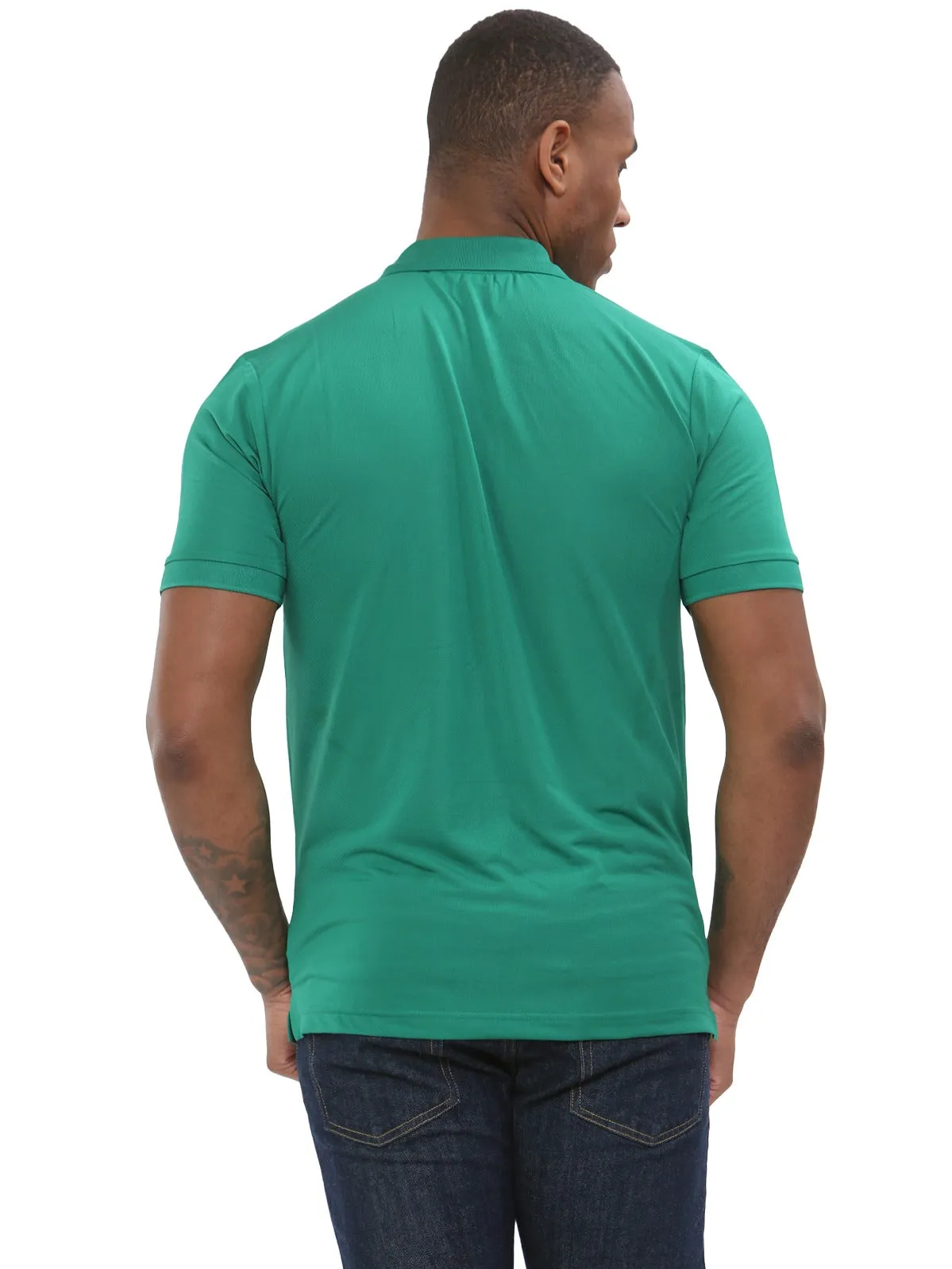 Kruze | Mens Short Sleeve Casual Polo Shirt sold by Raw Denim product image thumbnail 3