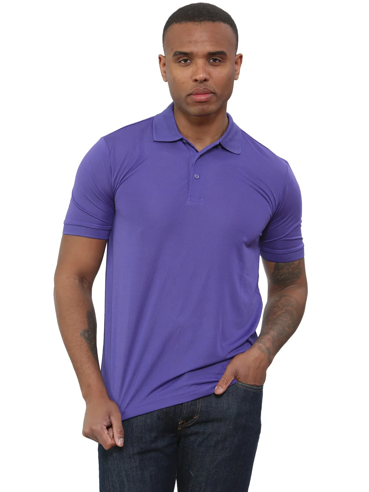 Kruze | Mens Short Sleeve Casual Polo Shirt sold by Raw Denim product image thumbnail 4