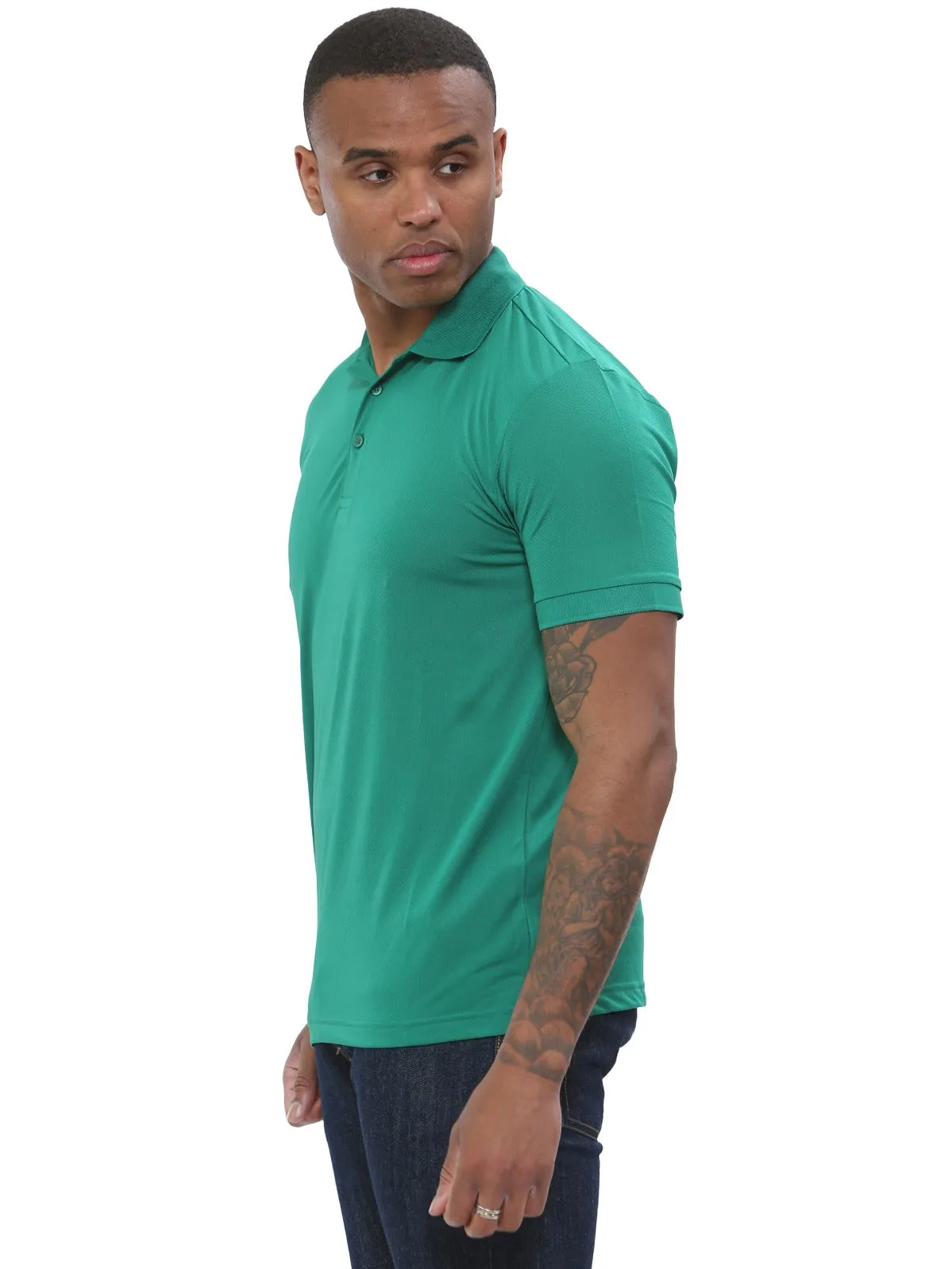 Kruze | Mens Short Sleeve Casual Polo Shirt sold by Raw Denim product image thumbnail 2