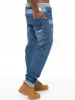 Mens Cuffed Fit Denim Jeans | Enzo Designer Menswear sold by Raw Denim