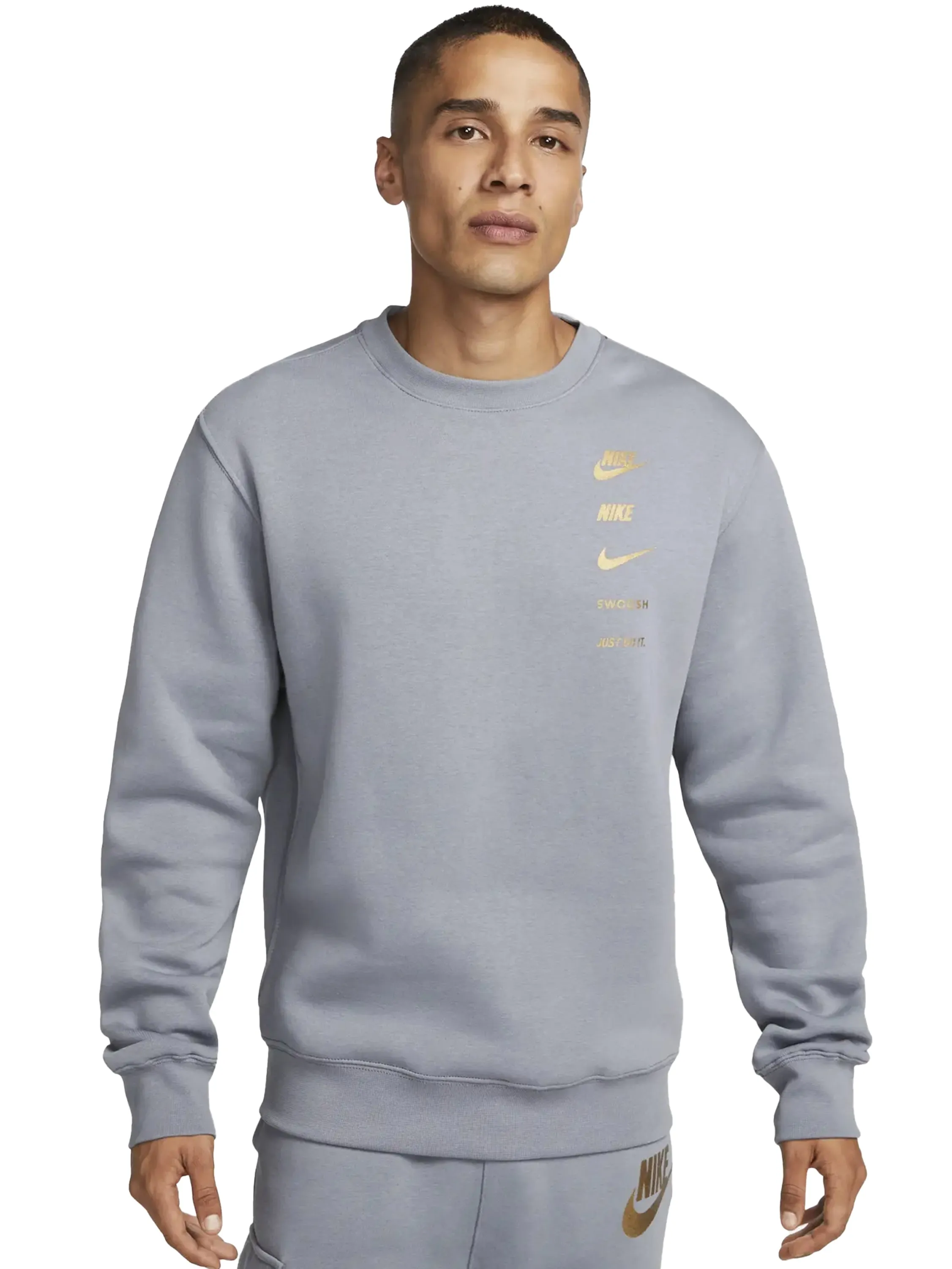 Nike | Mens Swoosh Sweatshirt Tracksuit sold by Raw Denim product image thumbnail 2