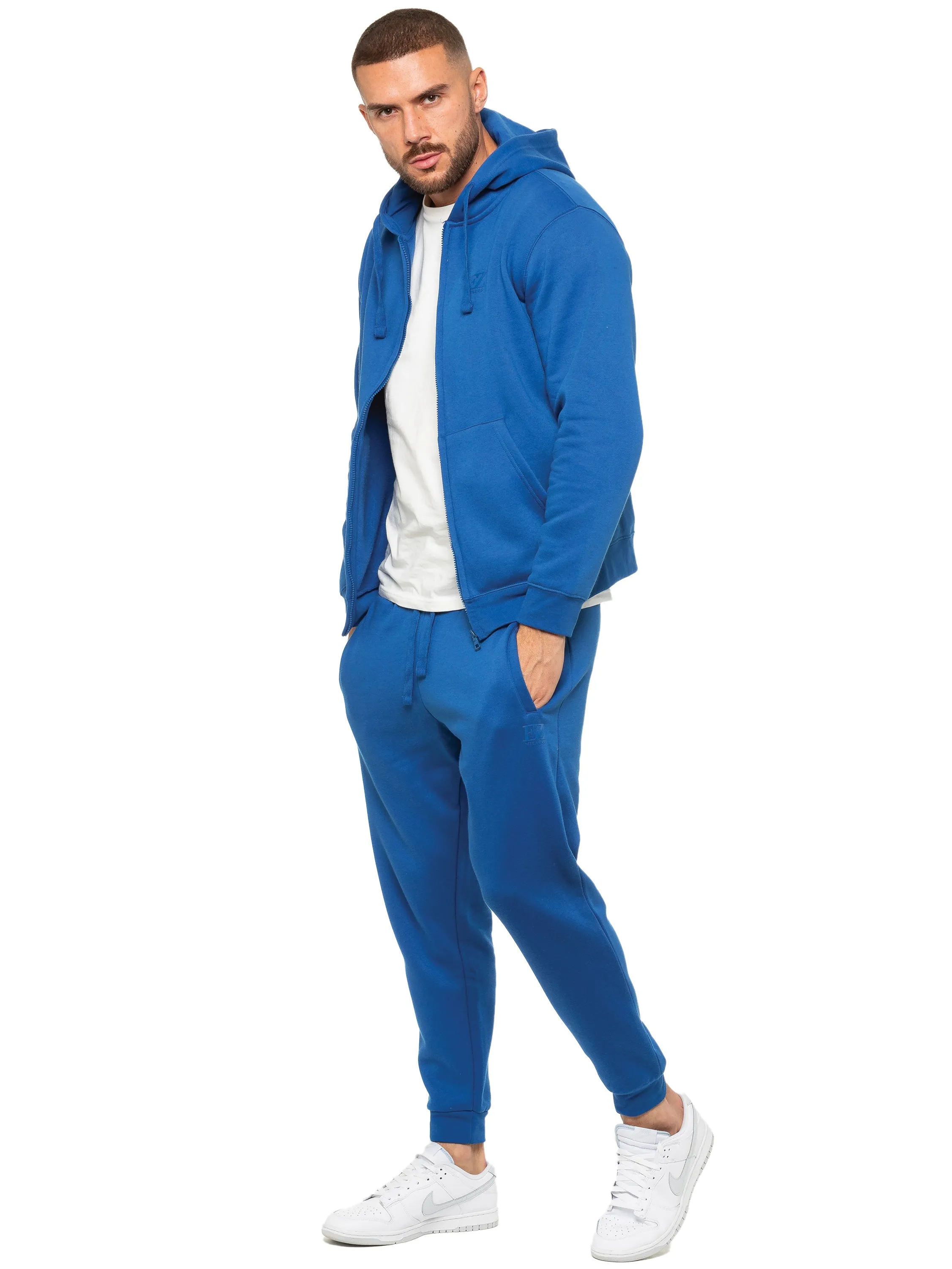 Enzo | Mens Zip Hoodie Tracksuit Set sold by Raw Denim product image thumbnail 3