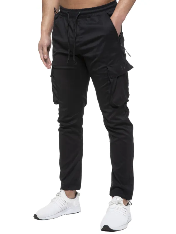 Enzo | Mens Cargo Track Pants sold by Raw Denim