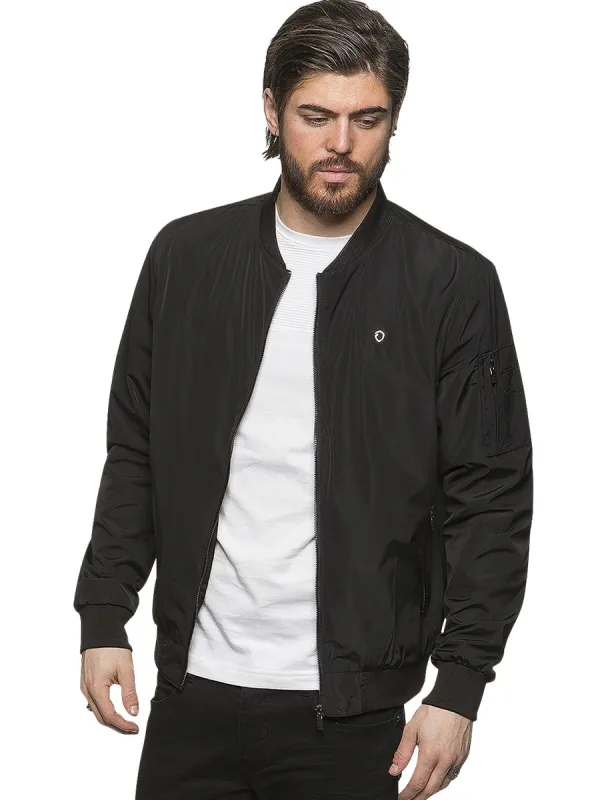 ETO | Mens Designer Move Black & Navy  Jacket sold by Raw Denim