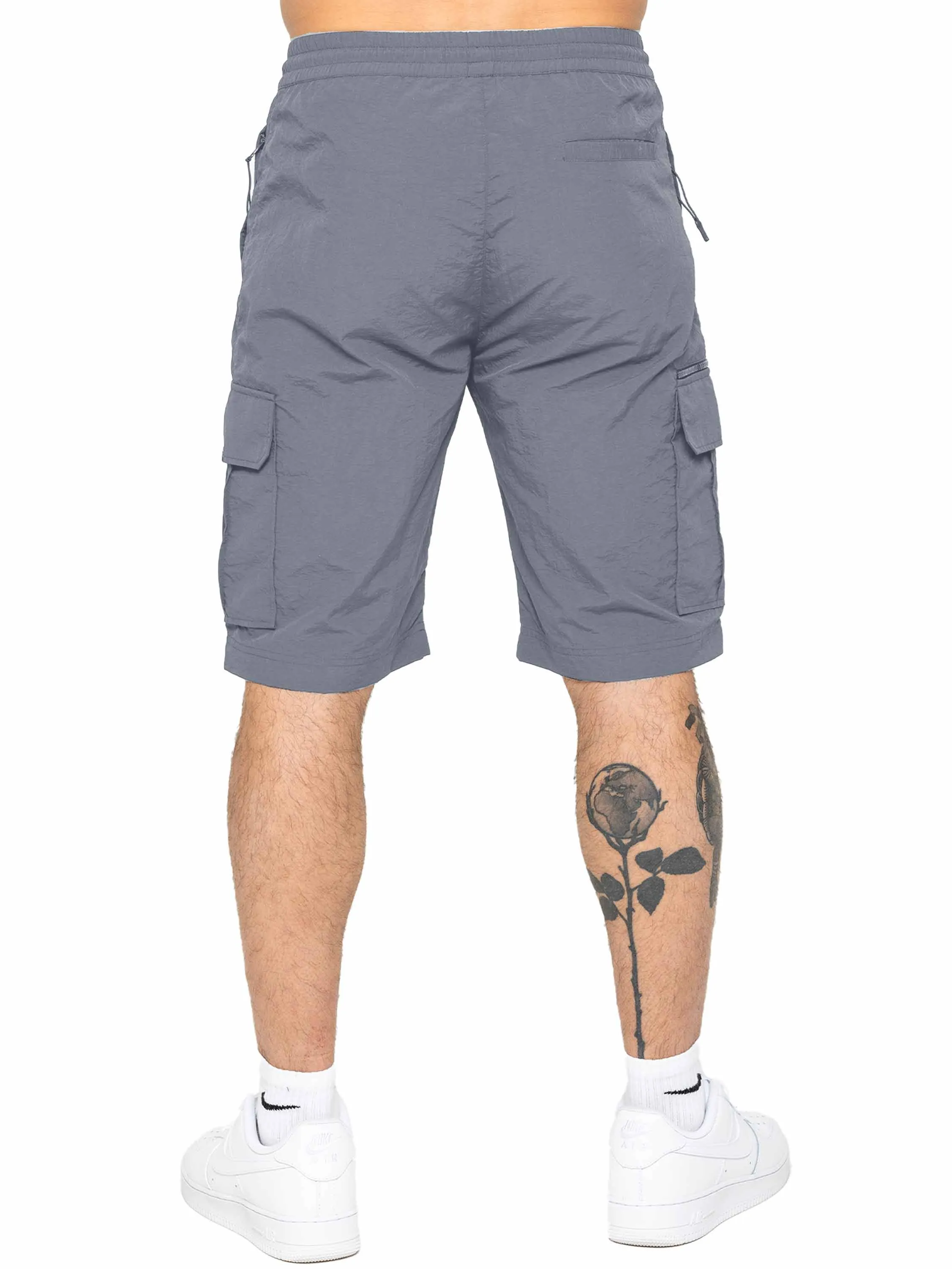 Enzo | Mens Poly Cargo Shorts sold by Raw Denim product image thumbnail 3