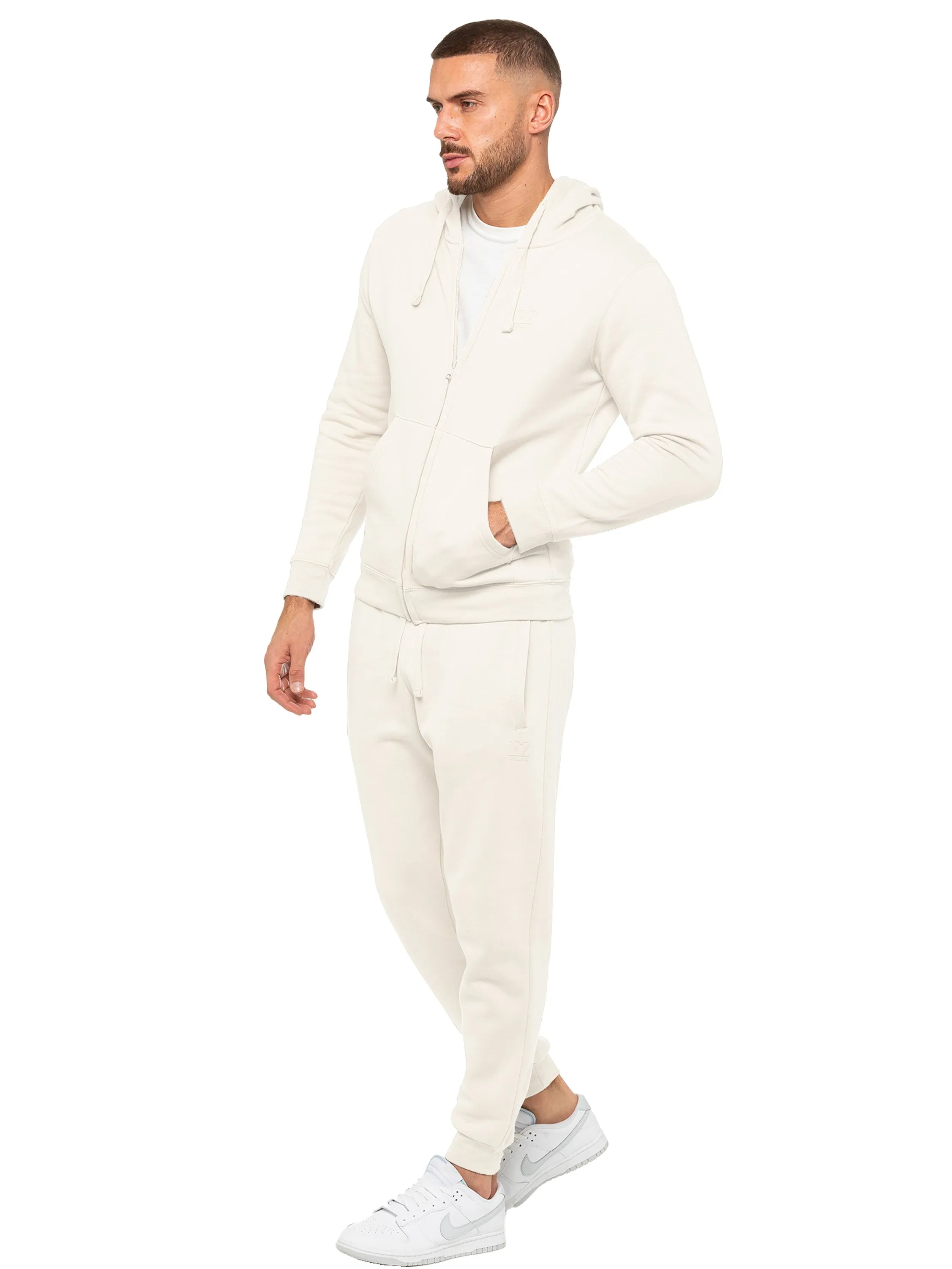 Enzo | Mens Zip Hoodie Tracksuit Set sold by Raw Denim product image thumbnail 3
