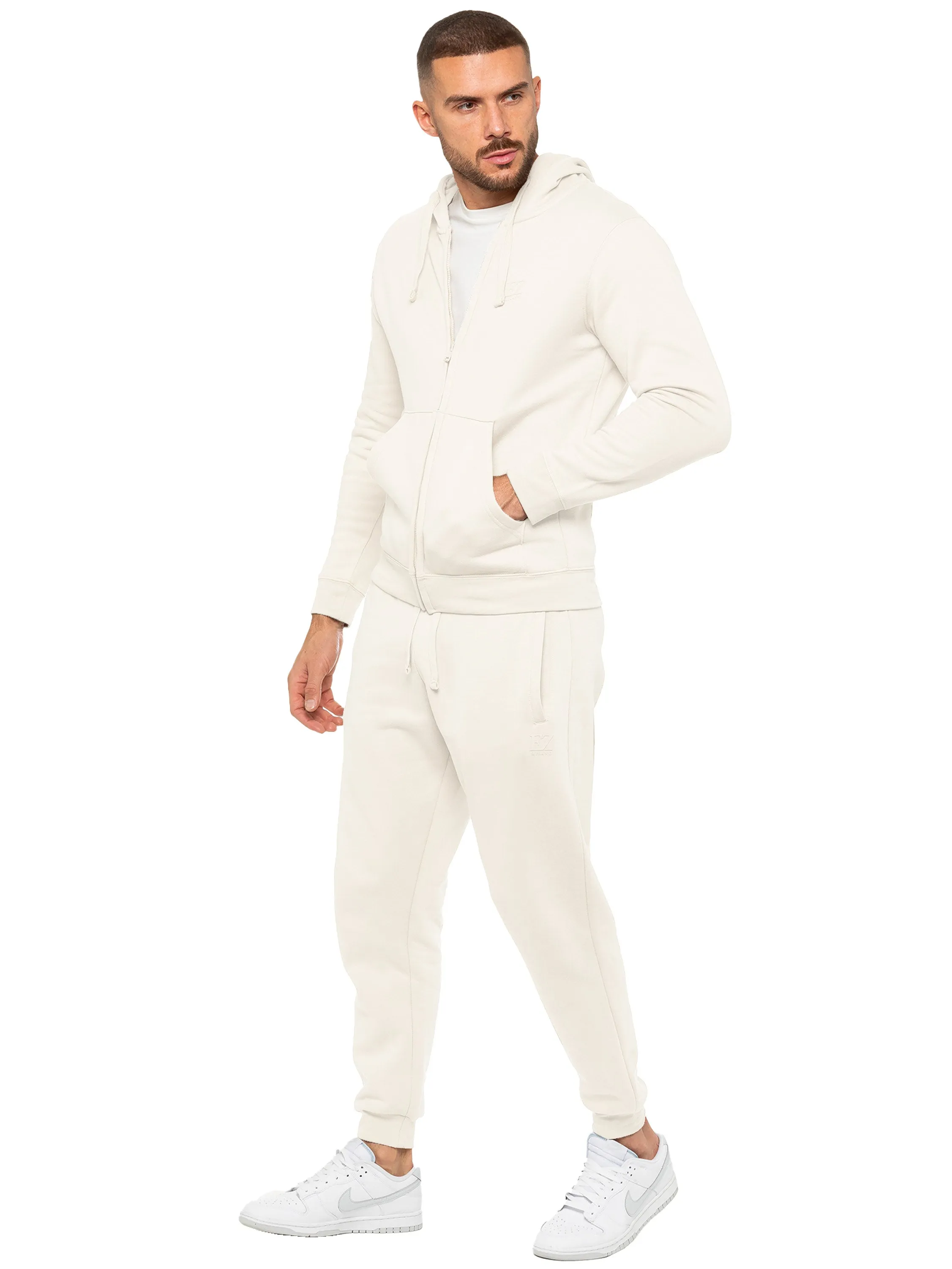 Enzo | Mens Zip Hoodie Tracksuit Set sold by Raw Denim product image thumbnail 5