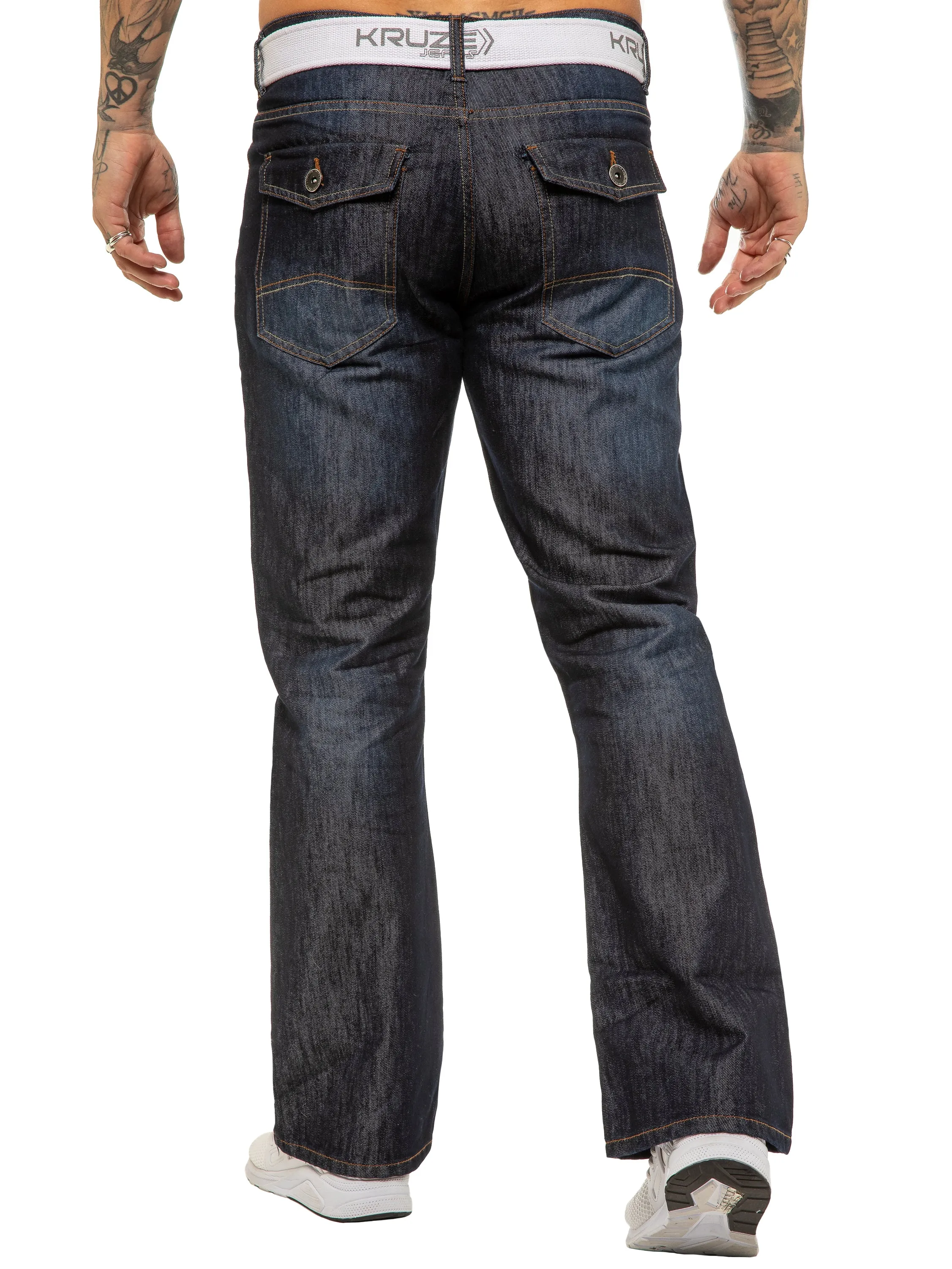 Kruze | Mens Bootcut Denim Jeans sold by Raw Denim product image thumbnail 2