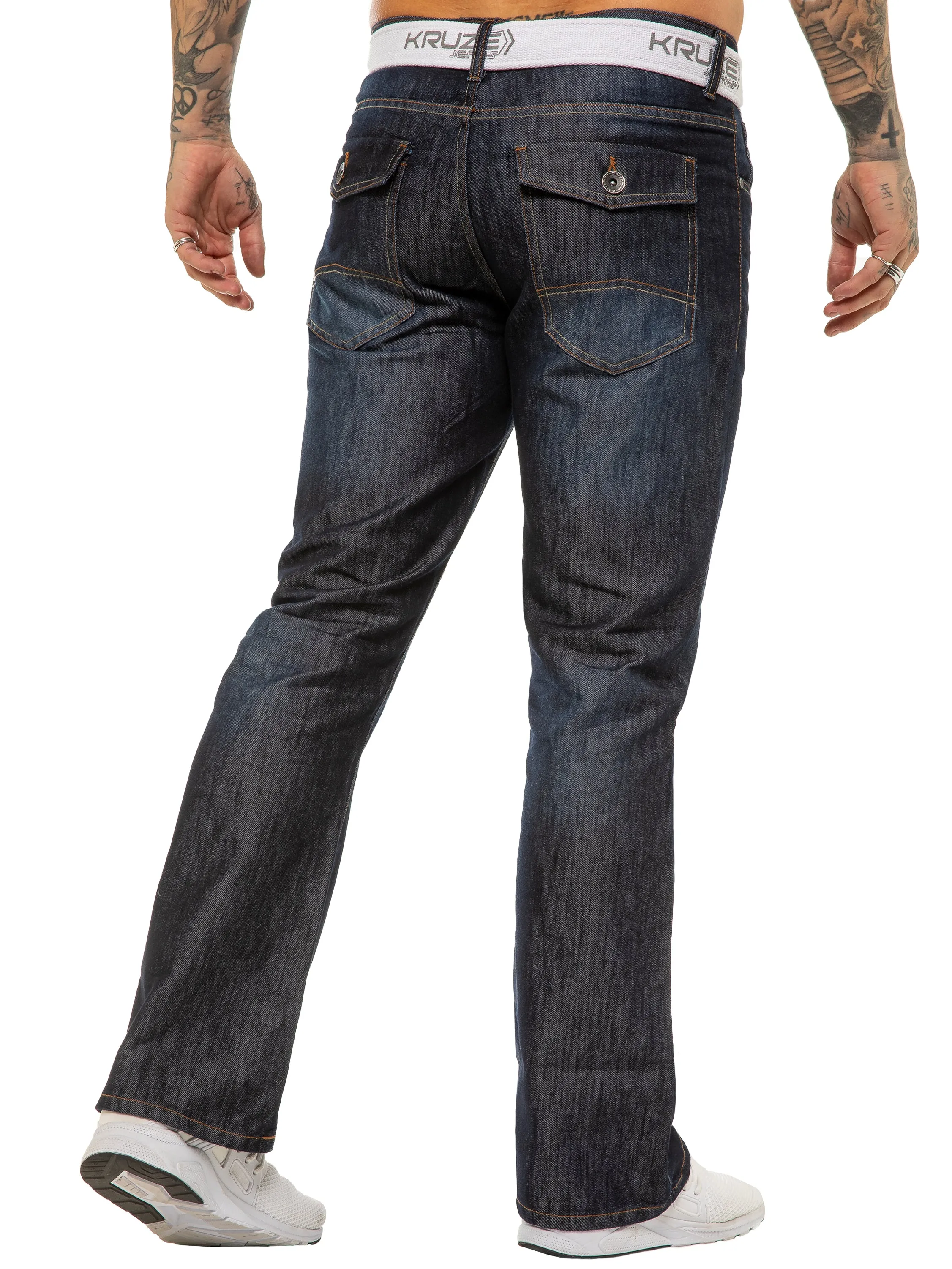 Kruze | Mens Bootcut Denim Jeans sold by Raw Denim product image thumbnail 4