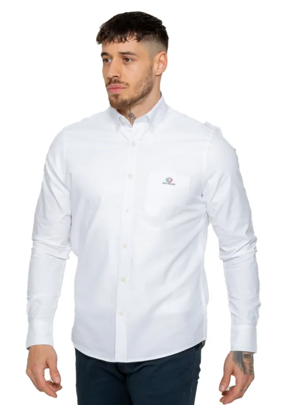 Enzo | Mens Regular Fit Oxford Shirt made by Raw Denim