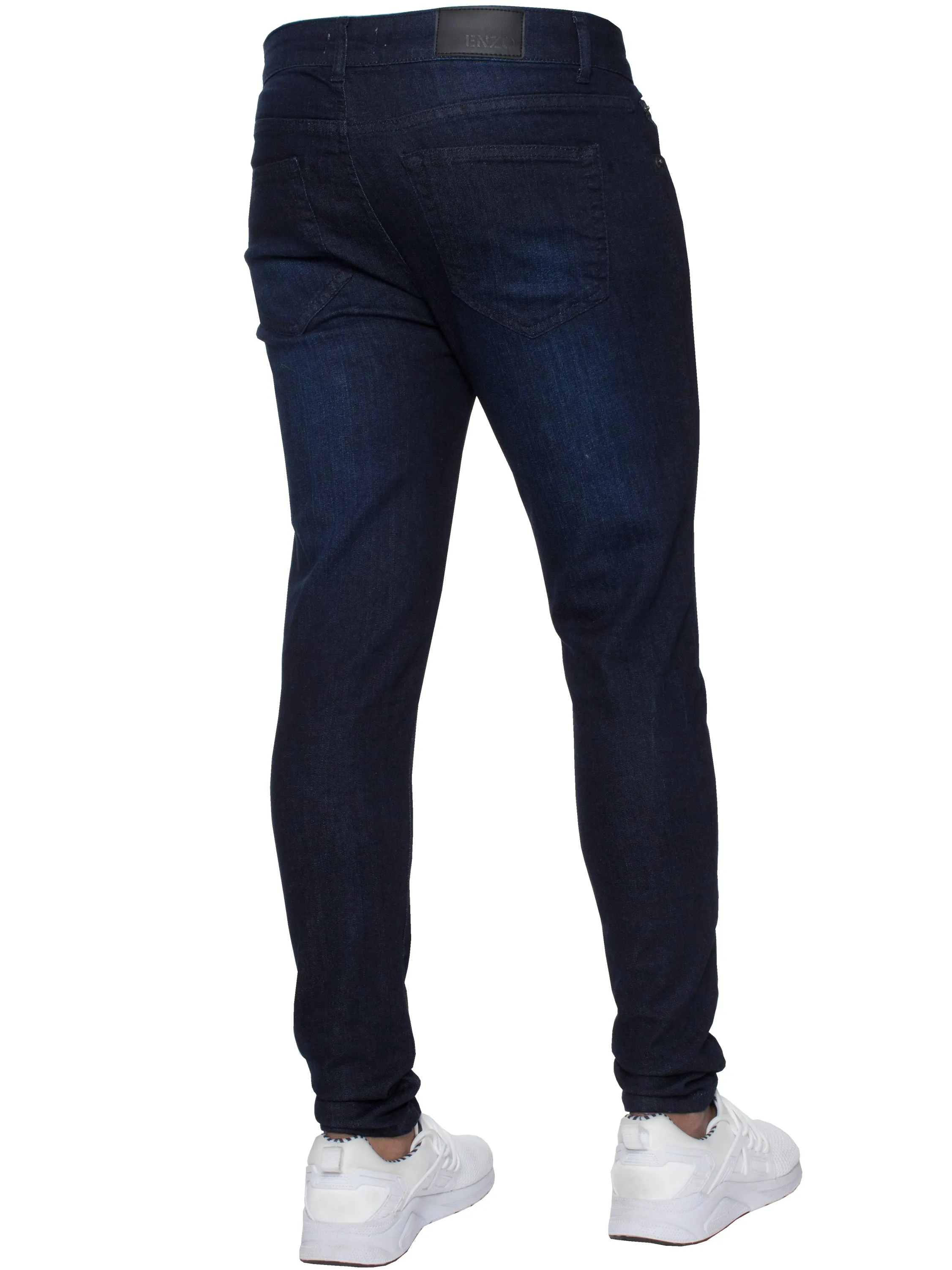 Enzo | Mens Gerardo Skinny Fit Denim Jeans sold by Raw Denim product image thumbnail 2