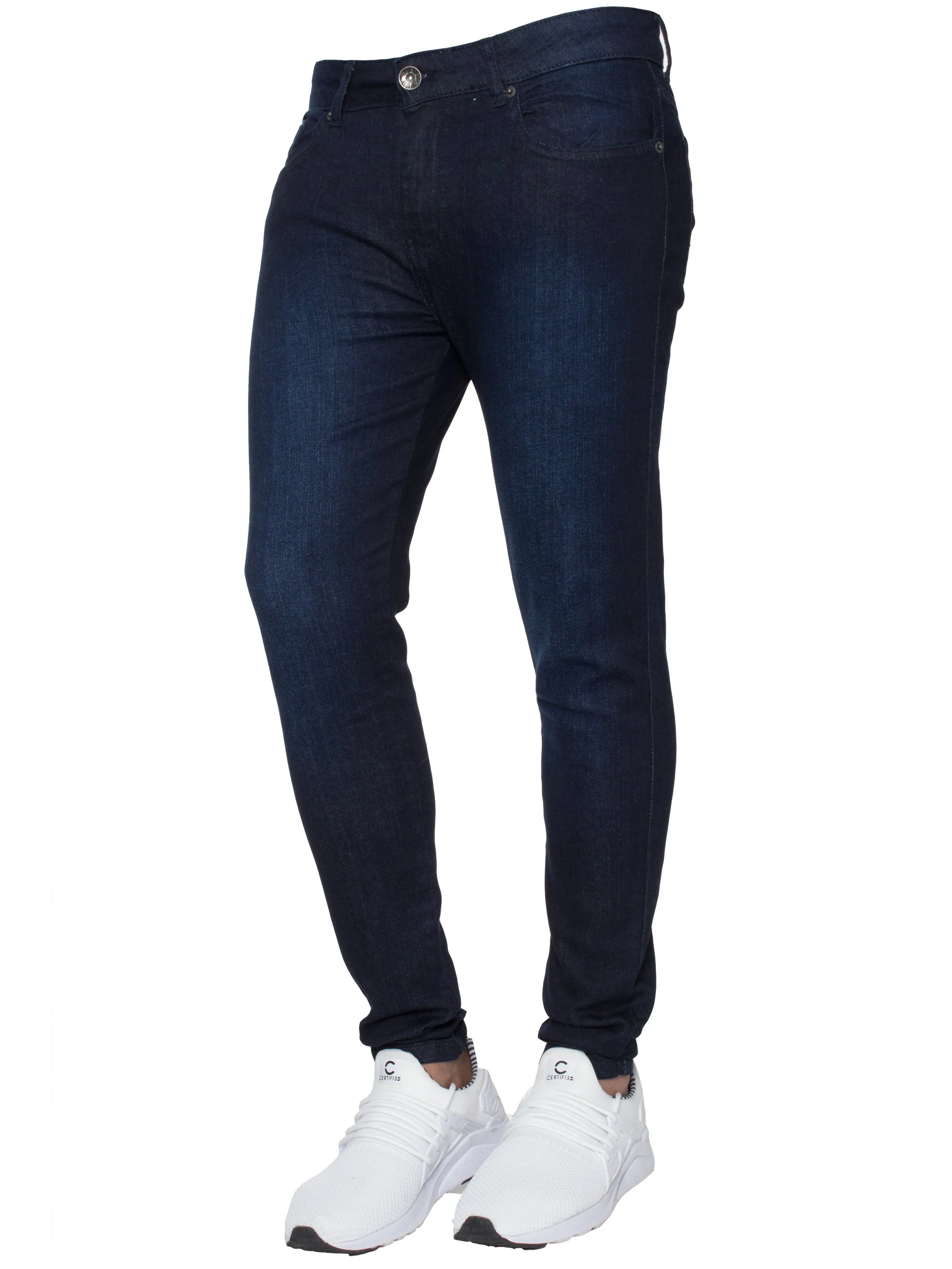 Enzo | Mens Gerardo Skinny Fit Denim Jeans sold by Raw Denim product image thumbnail 4
