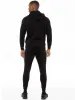 Enzo | Mens Full Zip Up Hoodie Tape Tracksuit Set sold by Raw Denim