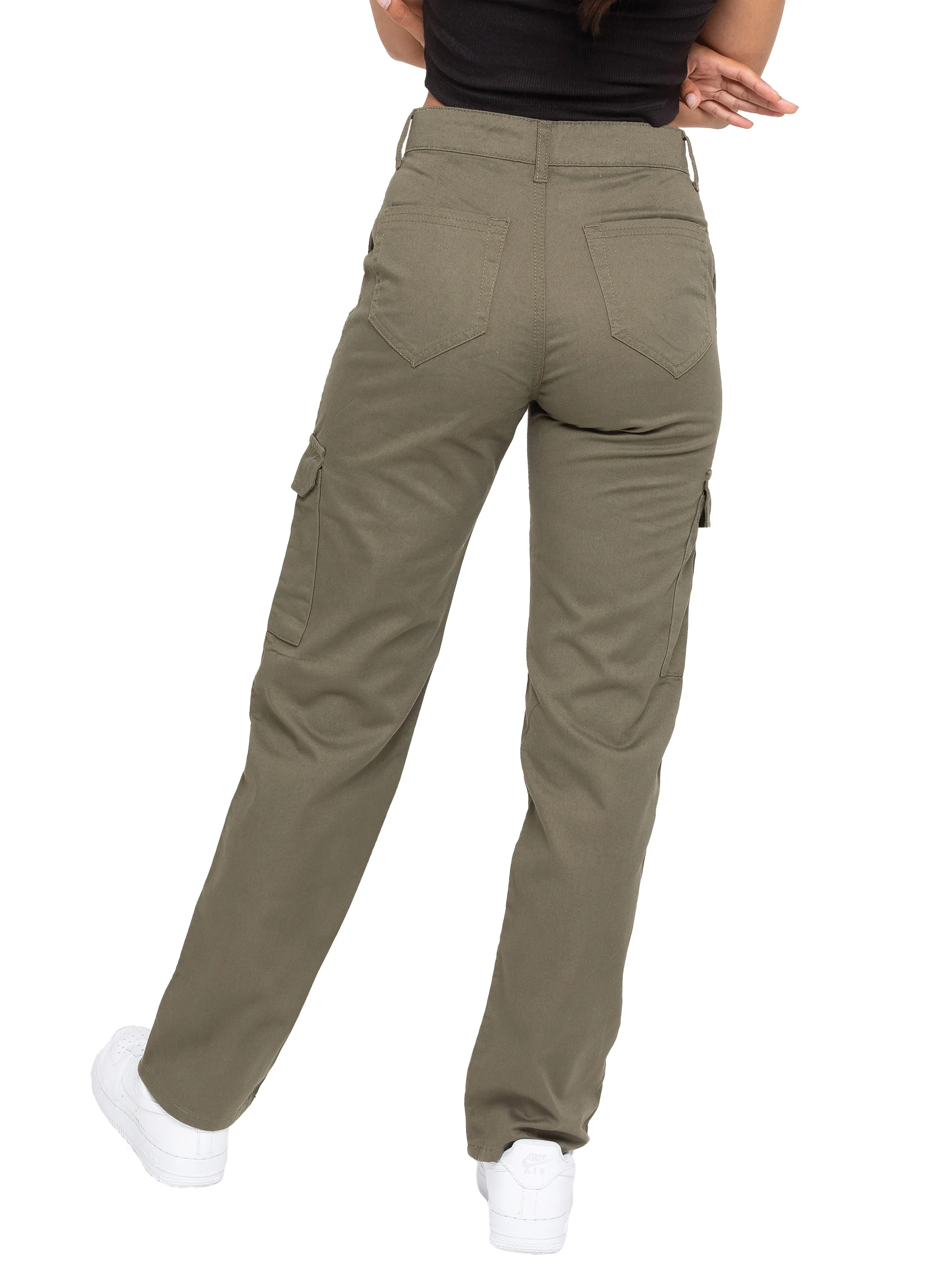 Enzo | Womens Cargo Denim Jeans sold by Raw Denim product image thumbnail 5