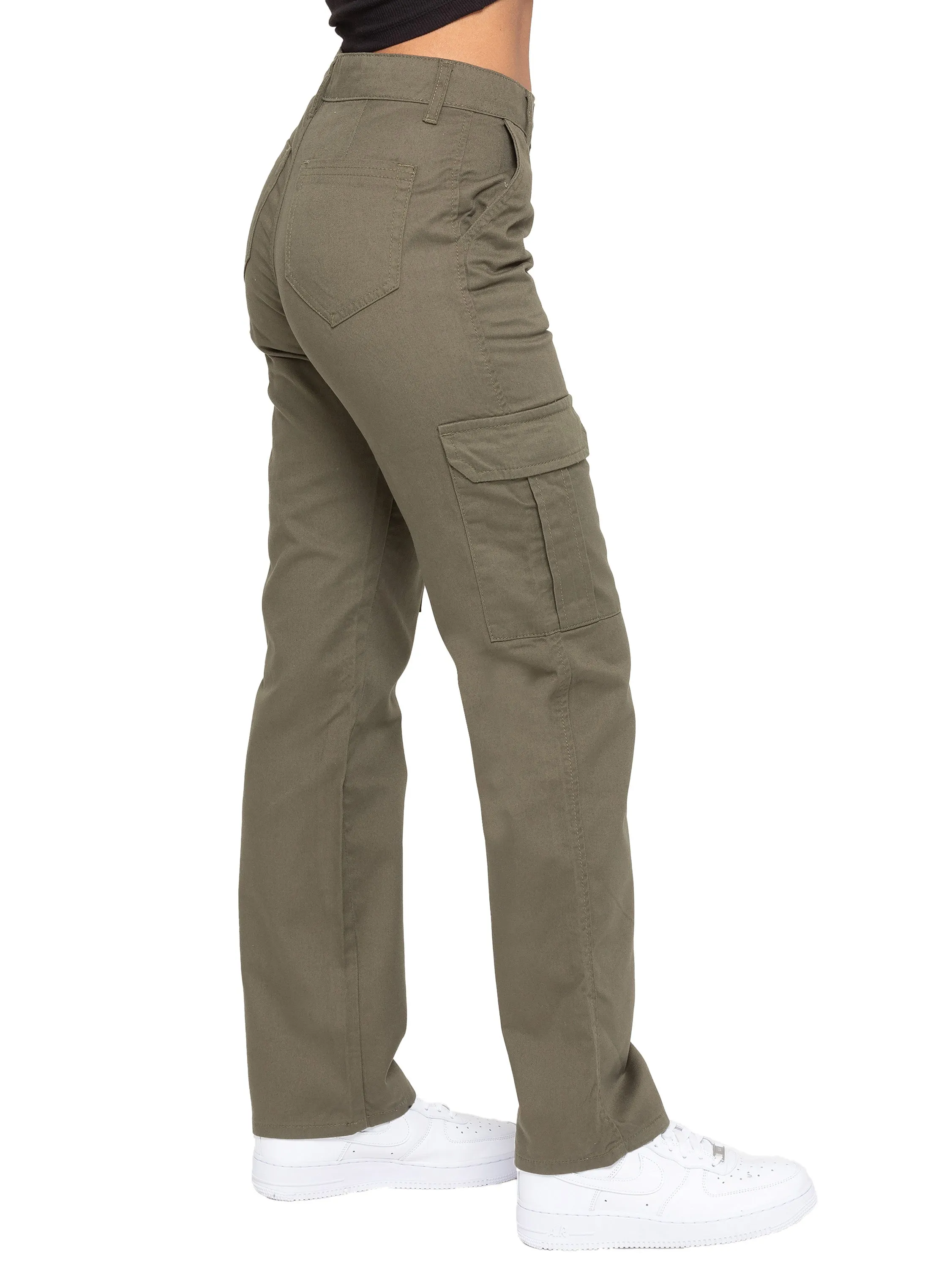 Enzo | Womens Cargo Denim Jeans sold by Raw Denim product image thumbnail 4