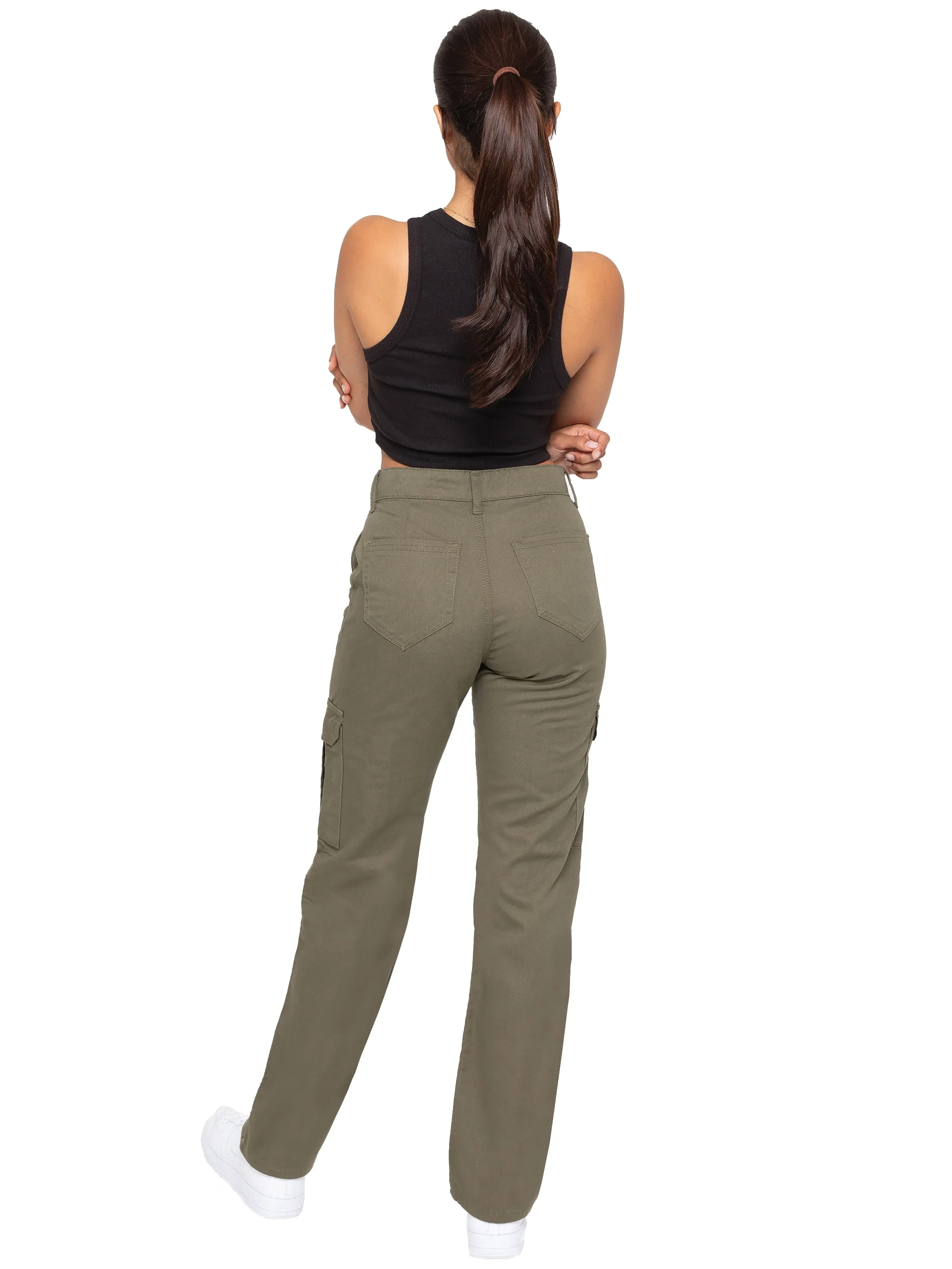 Enzo | Womens Cargo Denim Jeans sold by Raw Denim product image thumbnail 2