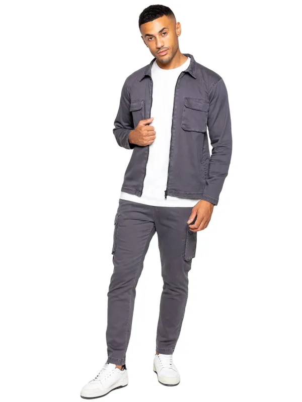 Enzo | Mens Cargo Tracksuit sold by Raw Denim