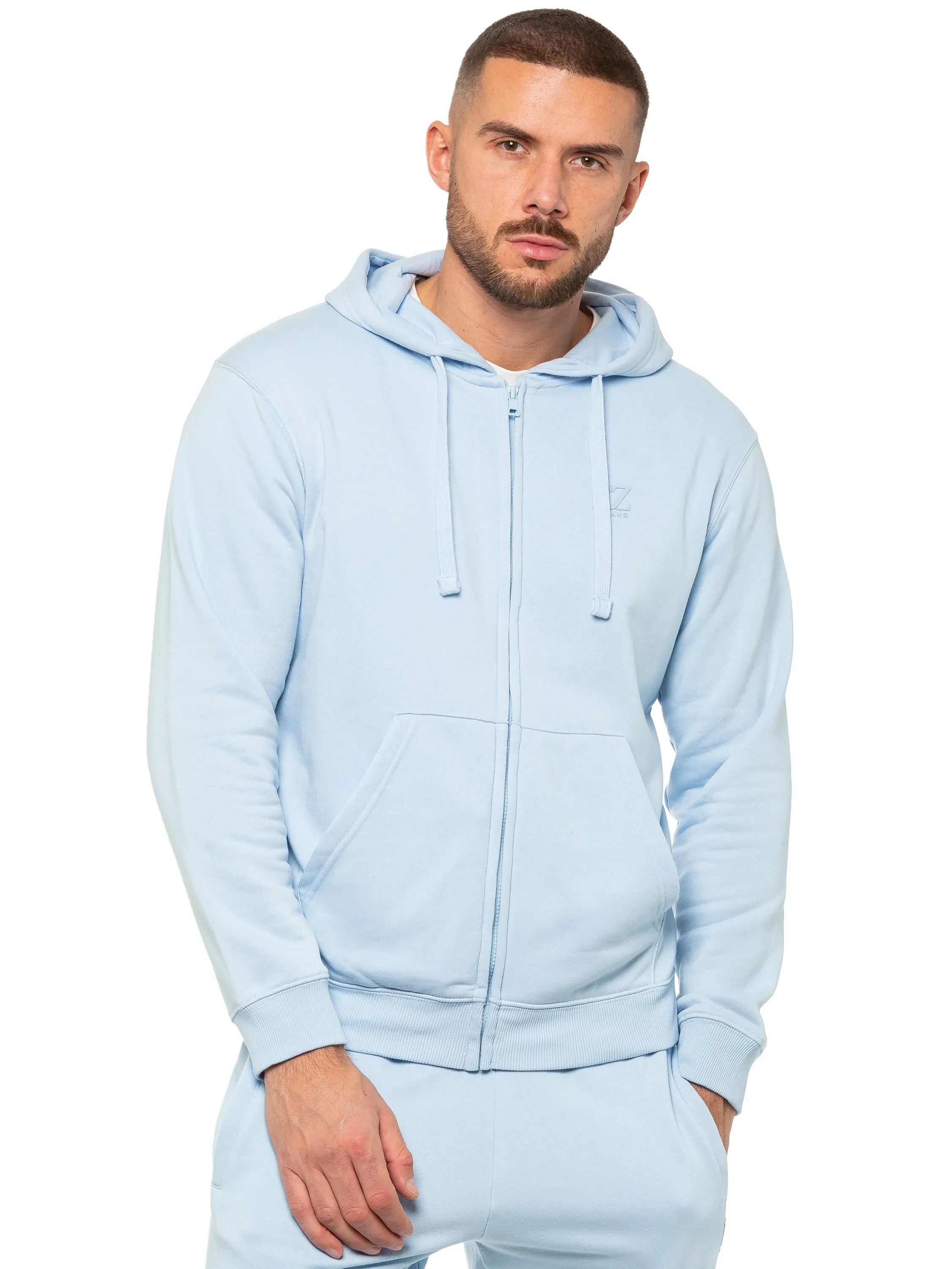 Enzo | Mens Zip Hoodie sold by Raw Denim product image thumbnail 5