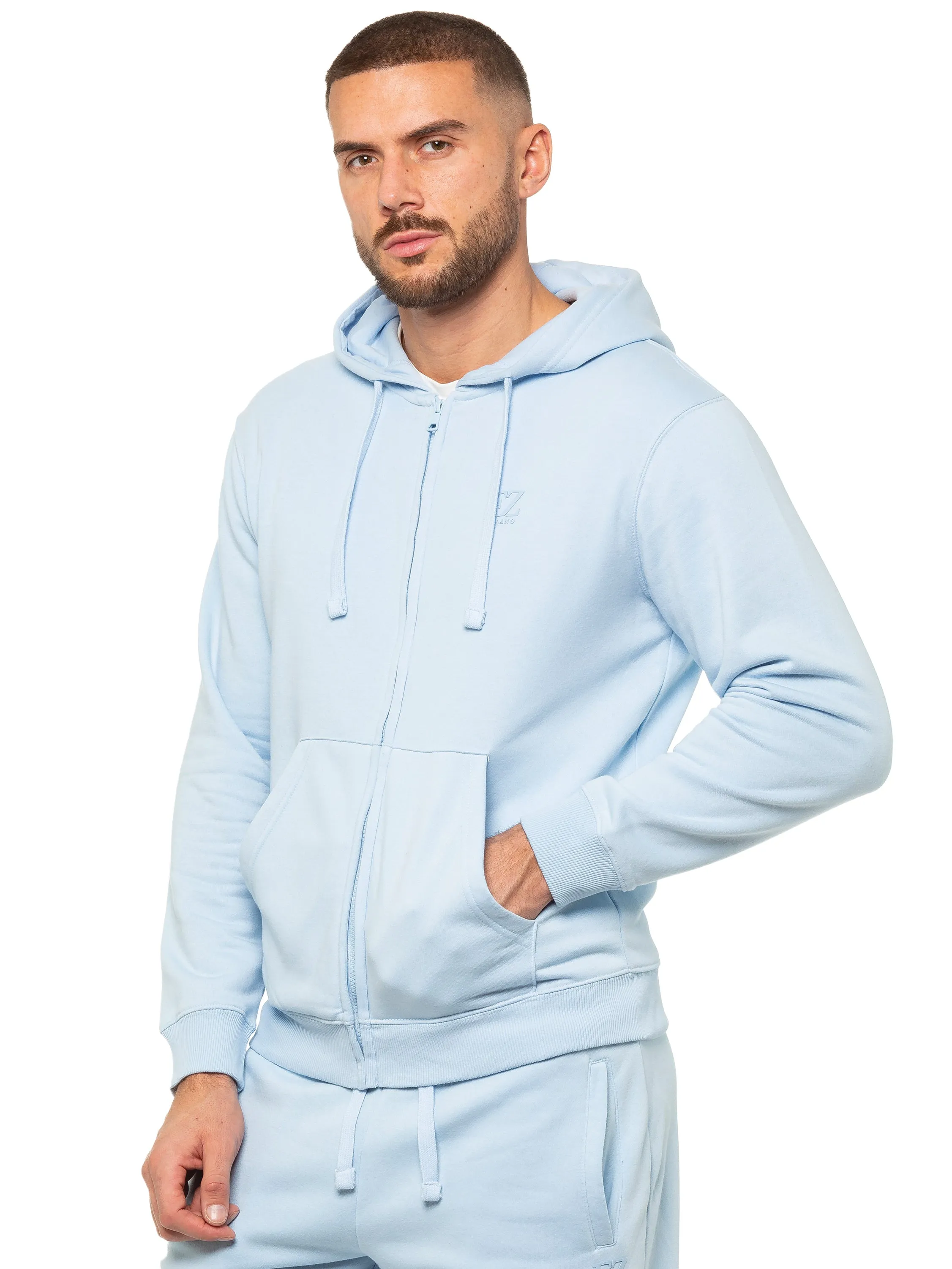 Enzo | Mens Zip Hoodie sold by Raw Denim product image thumbnail 3