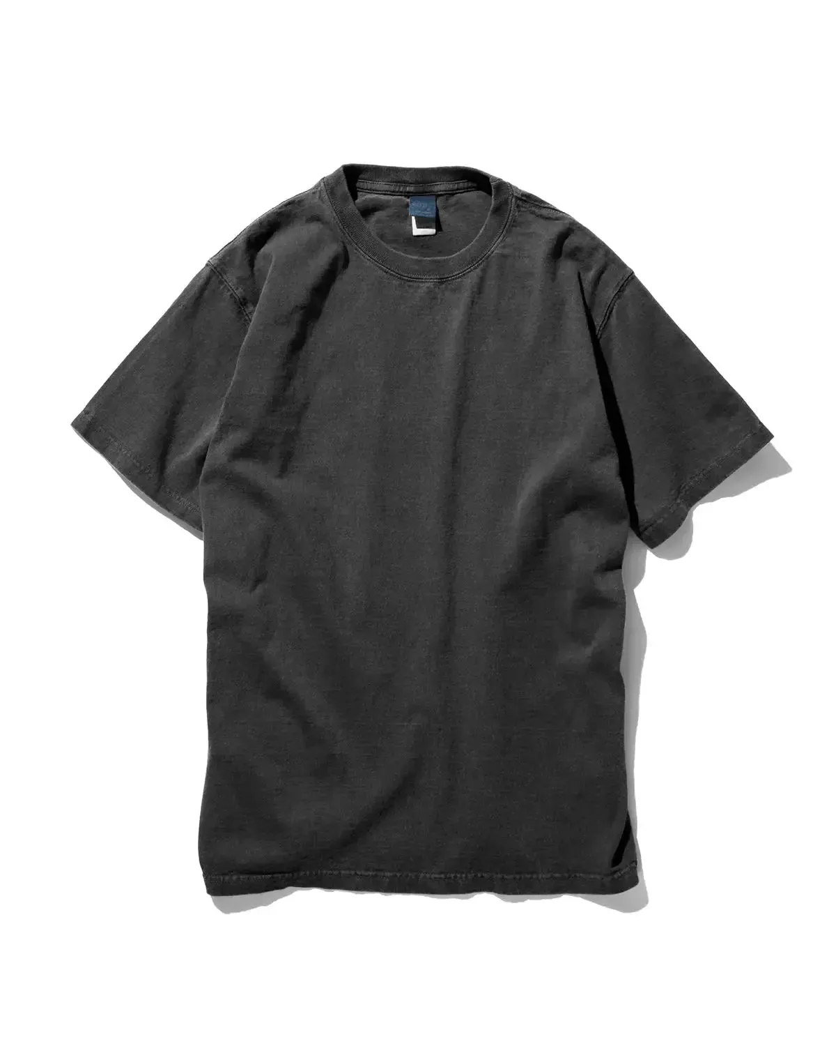 S/S CREW TEE - Black sold by Raw Denim