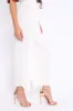 White Paper Bag Waist Wide Legged Pleated Trousers - Louise sold by Rebellious Fashion