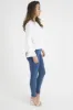 White Triple Frill Sleeve Top - Clara sold by Rebellious Fashion