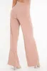 Rose Slinky High Waist Wide Leg Trousers - Traci sold by Rebellious Fashion