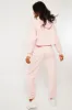 Pink Cropped Oversized Hoodie and Joggers Co-ord - Karenza sold by Rebellious Fashion