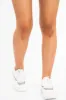 White Shimmer Effect Chunky Sole Trainers - Frances sold by Rebellious Fashion