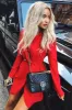 Red Button Detail Blazer Dress - Kayleigh sold by Rebellious Fashion