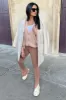 Beige Side Split Leggings - Oliviah sold by Rebellious Fashion