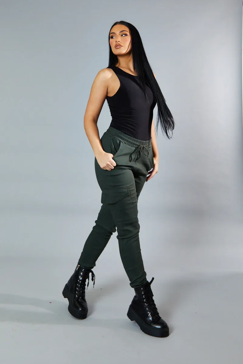 Black Round Neck Sleeveless Bodysuit - Himari sold by Rebellious Fashion product image thumbnail 5