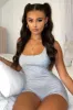 Grey Jersey Low Back Unitard - Taya sold by Rebellious Fashion