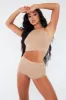 Stone Jersey Racerback Crop Top - Bailey sold by Rebellious Fashion