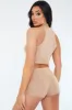 Stone Jersey Racerback Crop Top - Bailey sold by Rebellious Fashion