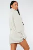 Beige Turtle Neck Knit Jumper Dress - Brooke sold by Rebellious Fashion