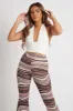 White Halter Neck Slinky Crop Top - Jessabel sold by Rebellious Fashion