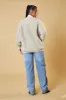 Beige Chunky Knit Slouchy Cardigan - Daisy sold by Rebellious Fashion