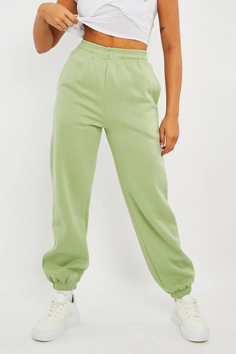 Sage Oversized Joggers - Erica sold by Rebellious Fashion product image thumbnail 4
